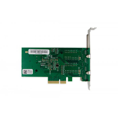 Digitus Scheda di rete Gigabit Ethernet a 4 porte, RJ45, PCI Express, Intel I350 (DIGITUS Netzwerkkarte 4Port RJ45 Intel)