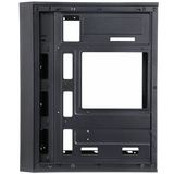 CASE ITEK M.TOWER "WINCO" 500W, FRONT 2*USB3 + 2*USB2 + AUDIO - BK (EFFETTO SPAZZOLATO) - ITOCWOMU3