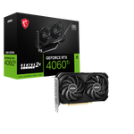 MSI GeForce RTX 4060 Ti VENTUS 2X BLACK 8G OC NVIDIA 8 GB GDDR6