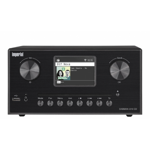 REHAU IMPERIAL DABMAN i310 CD Microsistema audio per la casa Nero