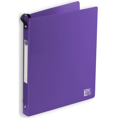 Oxford 400018338 raccoglitore ad anelli A4 Blu, Verde, Colore menta, Porpora, Rosso, Giallo, Turchese