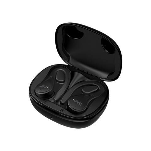 JVC HA-EC25T Auricolare True Wireless Stereo (TWS) A clip, In-ear Musica e Chiamate Bluetooth Nero