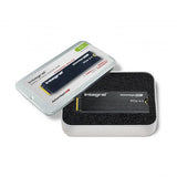 Integral INSSD1TM2280G4AP1XHS drives allo stato solido 1 TB M.2 PCI Express 4.0 NVMe (1TB - 1000GB SSD M.2 2280 NVME 1.4 PCIe Gen4 x4 R-7400MBs W-5500MBs IOPS R-700K W-800K TLC TBW 500 WITH HEATSINK