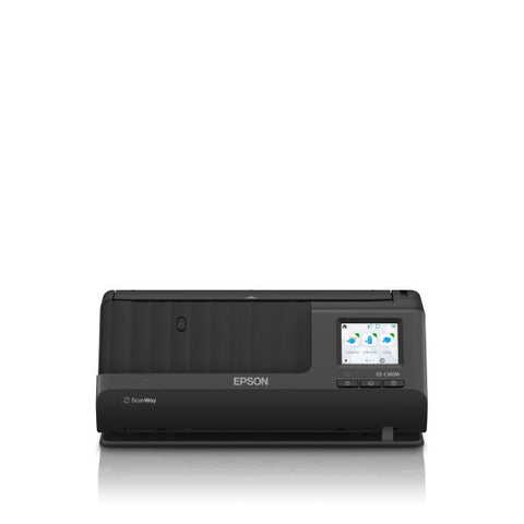 Epson ES-C380W Scanner con ADF + alimentatore di fogli 600 x 600 DPI A4 Nero (Epson ES-C380W - scanner med papirf?dn)
