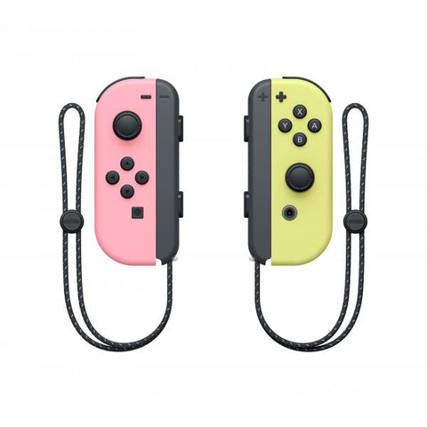 Nintendo Switch - Set da due Joy-Con Rosa Pastello/Giallo pastello