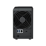 Synology DiskStation DS223 NAS Mini Tower Realtek RTD1619B 2 GB DDR4 8 TB HDD DiskStation Manager Nero (Synology DS223 8TB [Synology HAT3300] 2 bay desktop NAS; AMD Ryzen [3Years warranty])