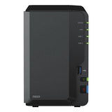 Synology DiskStation DS223 NAS Mini Tower Realtek RTD1619B 2 GB DDR4 12 TB HDD DiskStation Manager Nero (Synology DS223 12TB [Synology HAT3300] 2 bay desktop NAS; AMD Ryzen [3Years warranty])