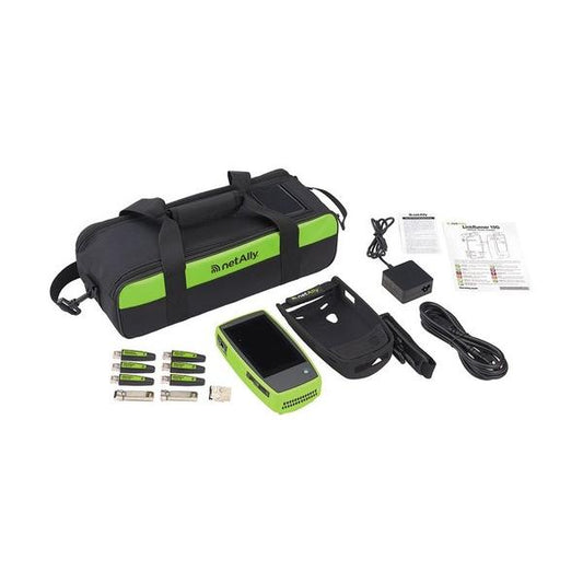 NetAlly LinkRunner 10G Professional Kit Tester PoE Verde (LR10G-200-KIT LINKRUNNER 10G PROFESSIONAL KIT)