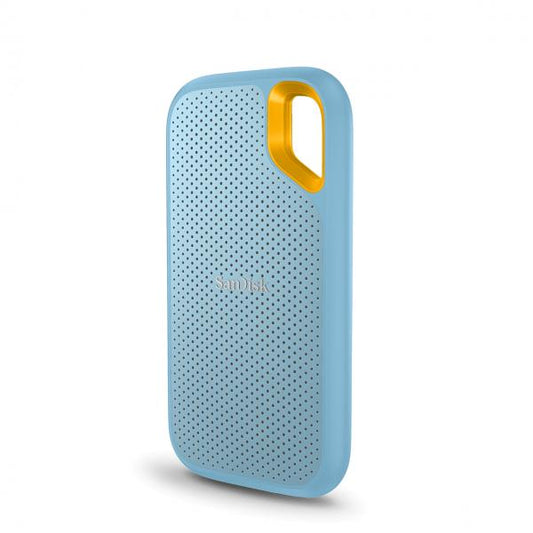 SANDISK EXTREME PORTABLE V2 SSD 2TB ESTERNO PORTATILE USB-C 3.2 Gen 2 CRITTOGRAFATO 256 bit AES SKY BLU