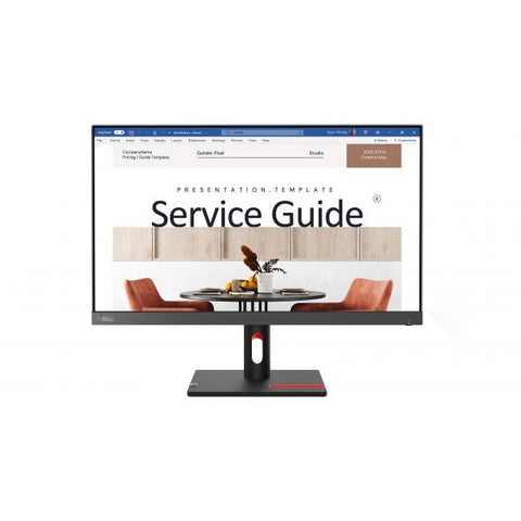 Lenovo ThinkVision S24i-30 LED display 60,5 cm [23.8] 1920 x 1080 Pixel Full HD Nero (Lenovo ThinkVision S24i-30 - LED monitor - 24 [23.8 viewable] - 1920 x 1080 Full HD [1080p] - IPS - 250 cd/m? - 1
