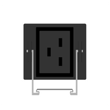 PowerWalker 10133031 unit di distribuzione dell'energia [PDU] 24 presa[e] AC 0U Nero (Bluewalker PDU Powerwalker PHL05 20xC)