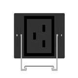 PowerWalker 10133028 unit di distribuzione dell'energia [PDU] 24 presa[e] AC 0U Nero (Bluewalker PDU Powerwalker PHL22 20xC)