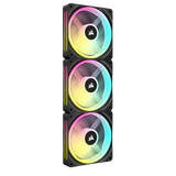 Corsair Air CO-9051002-WW sistema di raffreddamento per computer Case per computer Ventilatore 12 cm Nero, Bianco 3 pz