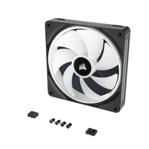 Corsair CO-9051004-WW sistema di raffreddamento per computer Case per computer Ventilatore 14 cm Nero, Bianco 2 pz