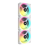 Corsair CO-9051006-WW sistema di raffreddamento per computer Case per computer Ventilatore 12 cm Bianco 3 pz