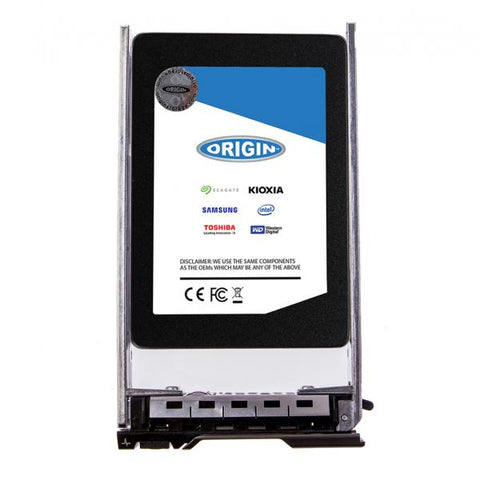 Origin Storage CPQ-3840EMLCRI-S12 drives allo stato solido 3,84 TB 2.5 SATA 3D eMLC (Origin Storage SSD 3840GB 2.5in SATA RI 1DWPD in Hot Swap Caddy)