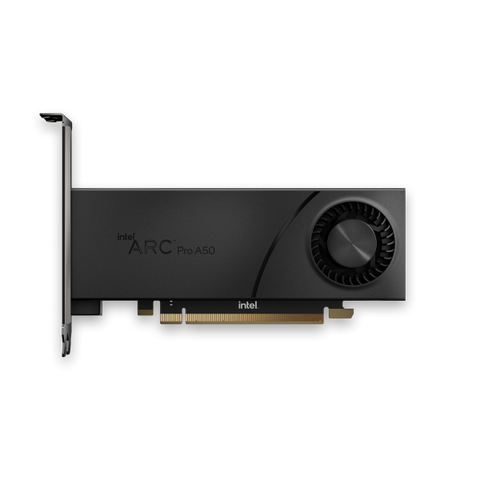 INTEL ARC PRO A50 SCHEDA GRAFICA 6GB GDDR6 - PCIe 4.0 x16 - 2 x DisplayPort 2 x HDMI