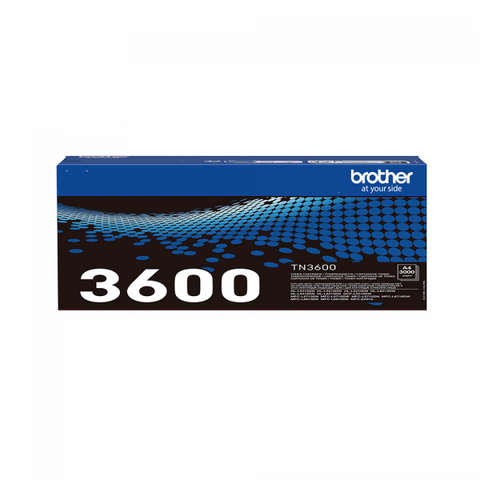 Brother TN-3600 cartuccia toner 1 pz Originale Nero (Toner Brother TN-3600Bk [3k])