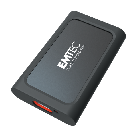Emtec X210 ELITE 2 TB Nero, Rosso