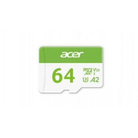 Tarjeta micro SDHC ACER MSC300 de 64 GB 