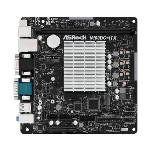 Asrock N100DC-ITX NA [CPU integrato] mini ITX (N100Dc-Itx Na [Integrated - Cpu] Mini Itx - Warranty: 12M)