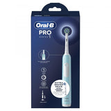 BRAUN ORAL B PRO1 SPAZZOLINO ELETTRICO RICARICABILE CON 2 TESTINE BLU