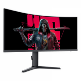 Monitor Koorui 34E6UC para PC de 86,4 cm [34] 3440 x 1440 píxeles Wide Quad HD LED Nero (Monitor para juegos Koorui 34E6UC de 34" con pantalla curva WQHD 3840 x 1440 y 165 Hz) 