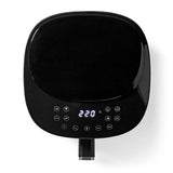 Nedis KAAF160BK friggitrice Singolo 4,2 L Indipendente 1300 W Friggitrice ad aria calda Nero