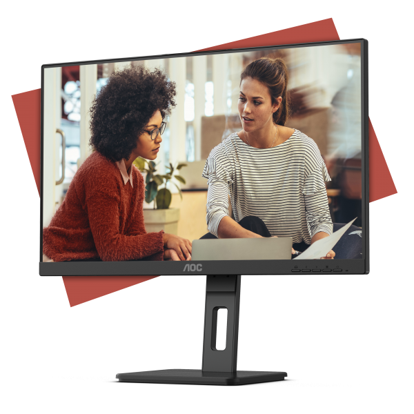 MONITOR AOC LED 23.8" WIDE 24E3QAF IPS 1920X1080 4MS 300CD/MQ 1.000:1 2X2W MM REG. IN H PIVOT VGA HDMI DP