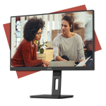 MONITOR AOC LED 23.8" WIDE 24E3QAF IPS 1920X1080 4MS 300CD/MQ 1.000:1 2X2W MM REG. IN H PIVOT VGA HDMI DP