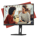 AOC E3 24E3QAF LED display 60,5 cm [23.8] 1920 x 1080 Pixel Full HD LCD Nero (AOC 24E3QAF - Monitor a LED - 24 - 1920 x 1080 Full HD [1080p] @ 75 Hz - IPS - 1000:1 - 4 ms - HDMI, VGA, DisplayPort - a