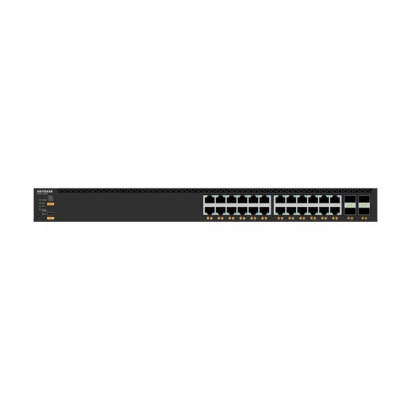 NETGEAR M4350-24X4V Gestito L3 10G Ethernet (100/1000/10000) Supporto Power over Ethernet (PoE) 1U Nero