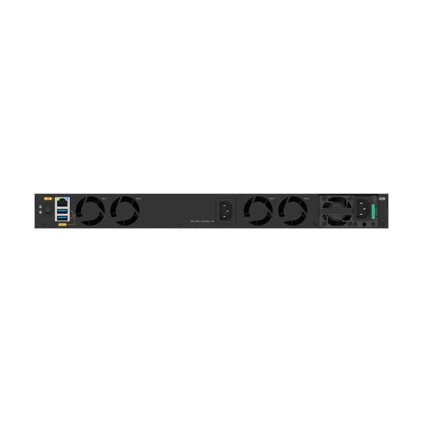 NETGEAR M4350-24X4V Gestito L3 10G Ethernet [100/1000/10000] Supporto Power over Ethernet [PoE] 1U Nero (28-PORT POE MANAGED SWITCH - M4350-24X4V 24X2.5G/10G 4XSFP28)