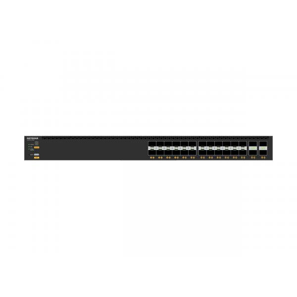 NETGEAR M4350-24F4V Gestito L3 1U Nero (28-PORT 10G MANAGED SWITCH - M4350-24F4V 24XSFP+ 4XSFP28)