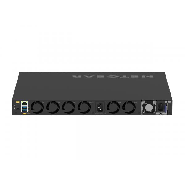 NETGEAR M4350-40X4C Gestito L3 10G Ethernet [100/1000/10000] Supporto Power over Ethernet [PoE] 1U Nero (NETGEAR AV XSM4344C-100NES M4350-40X4C Managed Switch 40 10G PoE++ 4 QSFP28 100G AVB)