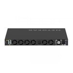 NETGEAR M4350-40X4C Gestito L3 10G Ethernet [100/1000/10000] Supporto Power over Ethernet [PoE] 1U Nero (NETGEAR AV XSM4344C-100NES M4350-40X4C Managed Switch 40 10G PoE++ 4 QSFP28 100G AVB)