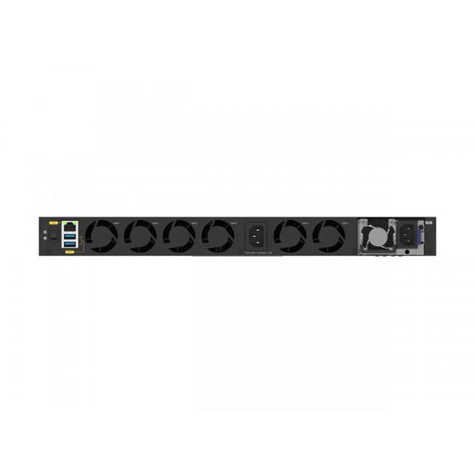 NETGEAR M4350-40X4C Gestito L3 10G Ethernet [100/1000/10000] Supporto Power over Ethernet [PoE] 1U Nero (NETGEAR AV XSM4344C-100NES M4350-40X4C Managed Switch 40 10G PoE++ 4 QSFP28 100G AVB)