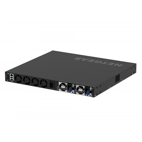NETGEAR M4350-48G4XF Gestito L3 Gigabit Ethernet [10/100/1000] Supporto Power over Ethernet [PoE] 1U Nero (NETGEAR M4350-48G4XF - Switch - L3 - gestito - 48 x 10/100/1000 [PoE+] + 4 x 10 Gigabit SFP+