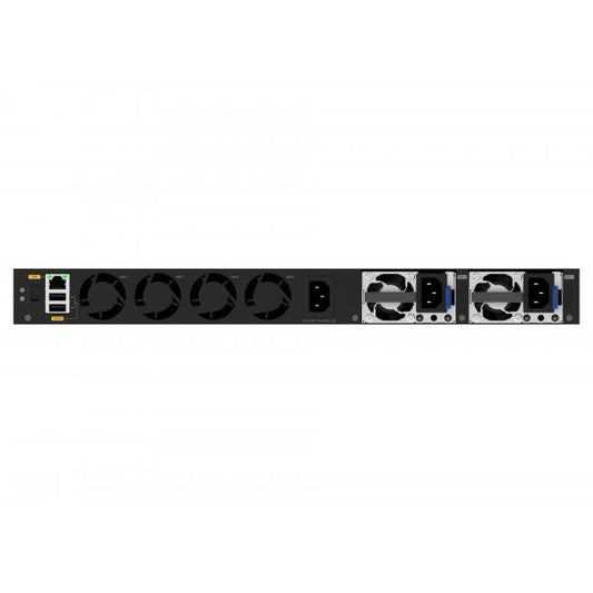 NETGEAR M4350-48G4XF Gestito L3 Gigabit Ethernet [10/100/1000] Supporto Power over Ethernet [PoE] 1U Nero (NETGEAR M4350-48G4XF - Switch - L3 - gestito - 48 x 10/100/1000 [PoE+] + 4 x 10 Gigabit SFP+