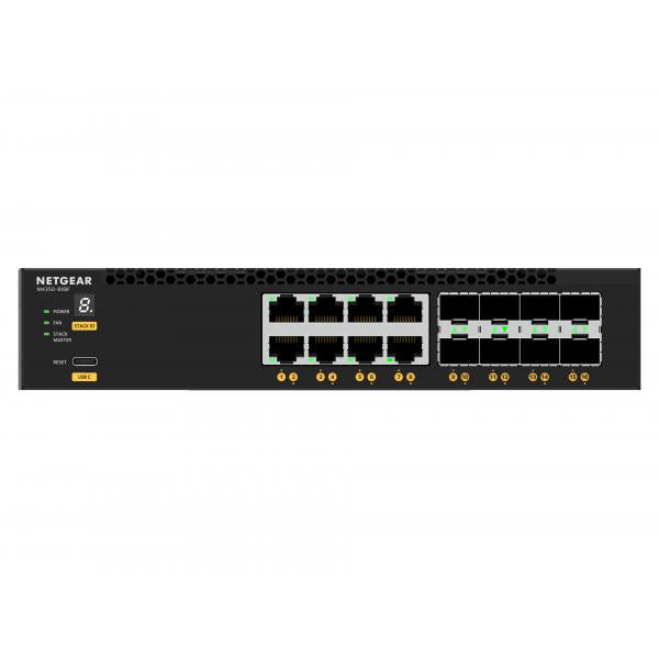 NETGEAR M4350-8X8F Gestito L3 10G Ethernet [100/1000/10000] 1U Nero (16-PORT 10G MANAGED SWITCH - M4350-8X8F 8X10G 8XSFP+)