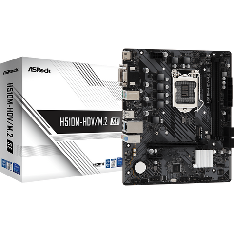 ASROCK H510M-HDV/M.2 SE INTEL H470 LGA 1200 (SOCKET H5) MICRO ATX