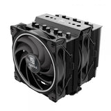 Akasa SOHO H7 Processore Raffreddatore d'aria 12 cm Nero 1 pz
