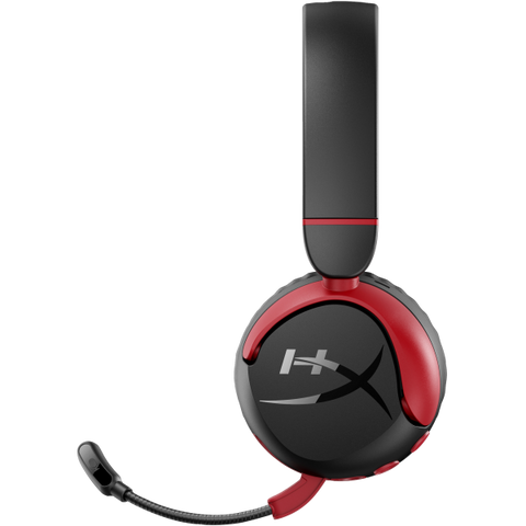 HYPERX CLOUD MINI CUFFIE GAMING ON-EAR CON MICROFONO WIRELESS NERO ROSSO