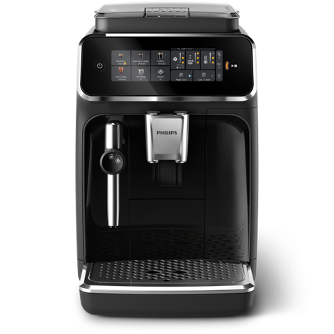PHILIPS SERIES 3300 EP3321/40 MACCHINA PER CAFFE AUTOMATICA MULTIBEVANDA MONTALATTE MACINACAFFE' IN CERAMICA 1.8 LT 1.500 W NERO