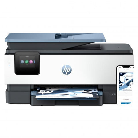 HP OfficeJet Pro Stampante multifunzione HP 8125e, Colore, Stampante per Casa, Stampa, copia, scansione, alimentatore automatico di documenti; touchscreen; Scansione Smart Advance; Modalità silenzios