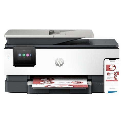 HP OfficeJet Pro Stampante multifunzione HP 8132e, Colore, Stampante per Casa, Stampa, copia, scansione, fax, idonea a HP Instant Ink; alimentatore automatico di documenti; touchscreen; Modalità sile