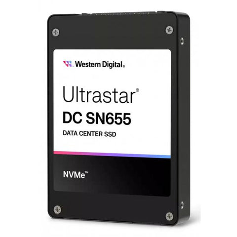 Western Digital Ultrastar DC SN655 U.3 15,4 TB PCI Express 4.0 3D TLC NAND NVMe