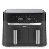 Tefal Dual Easy Fry & Grill EY905B Doppia 8,3 L Indipendente 2700 W Friggitrice ad aria calda Grigio