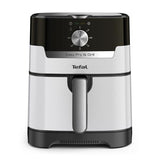 Tefal Easy Fry & Grill EY501A Singolo 4,2 L Indipendente 1550 W Friggitrice ad aria calda Nero, Acciaio inox