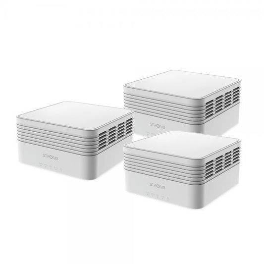 STRONG ATRIA WI-FI MESH AX3000 TRIO WIRELESS EXTENDER WI-FI 6 MU-MIMO KIT 3 Pz.